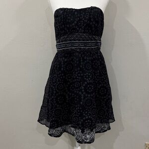 Free People Strapless Bohemian Dress – Size 10